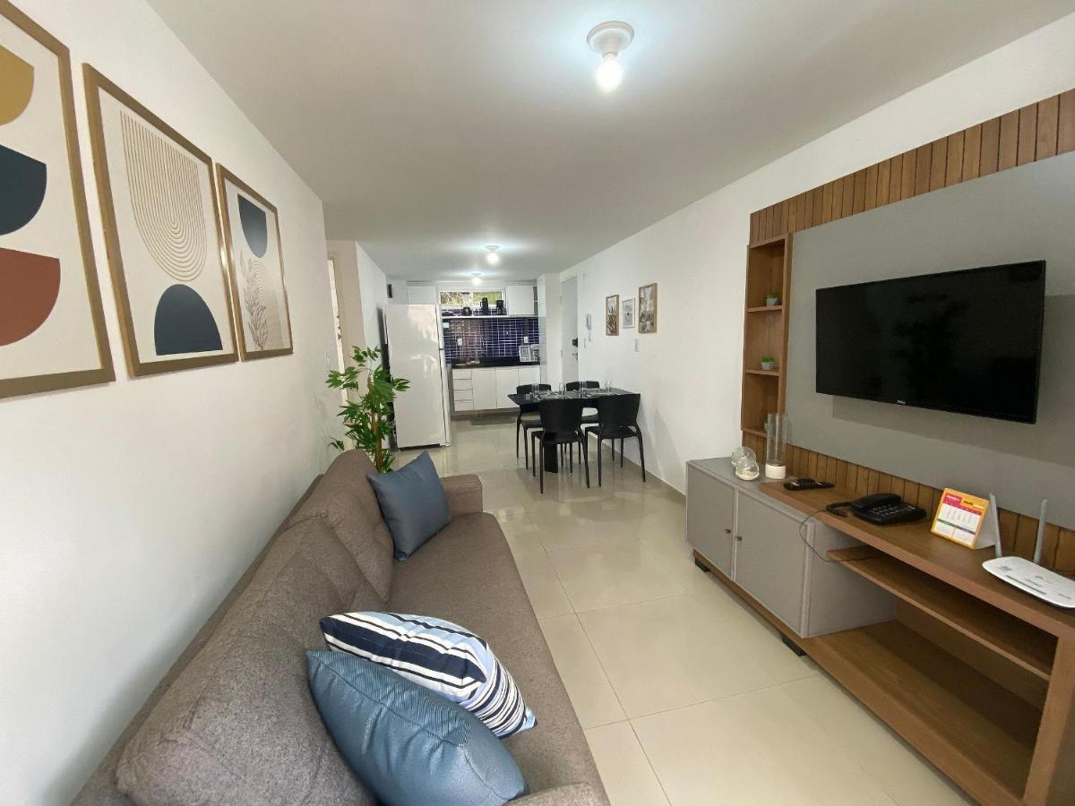 Bela Hospedagem - Flat em Cabo Branco com 02 quartos com cama casal, Smart TV, wifi, garagem privativa João Pessoa Exterior foto
